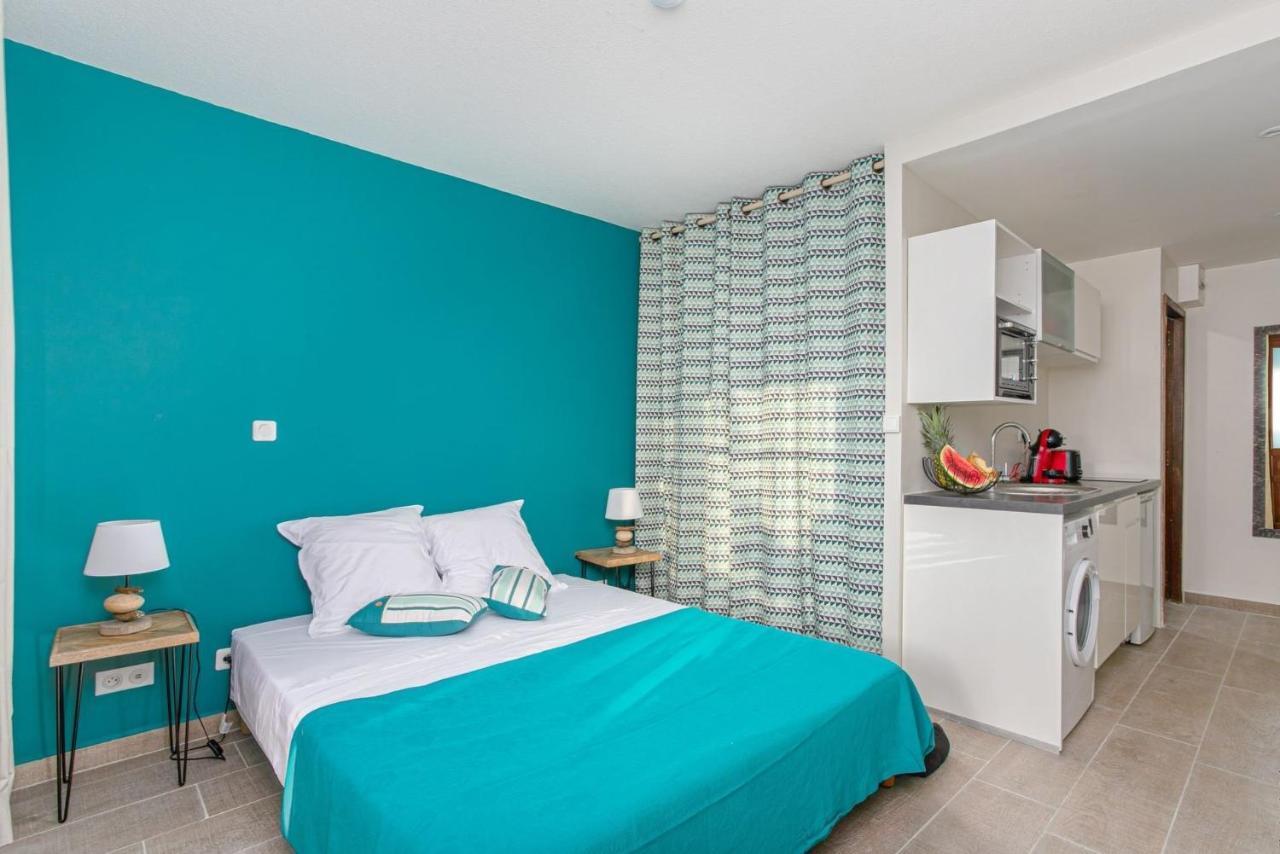 Studio Corail 5 Min A Pied De La Plage - 1Br Studio 5Min Walk From Nice Beach แซ็งแตนน์ ภายนอก รูปภาพ