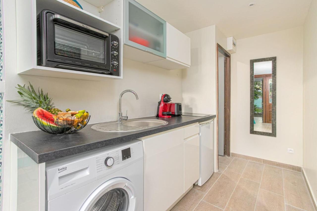 Studio Corail 5 Min A Pied De La Plage - 1Br Studio 5Min Walk From Nice Beach แซ็งแตนน์ ภายนอก รูปภาพ